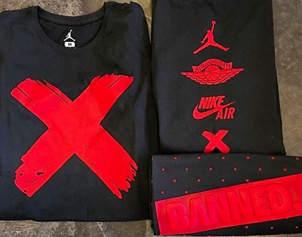 jordan 1 banned t shirt