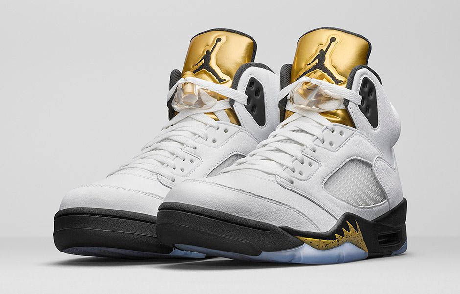 gold air jordan shoes