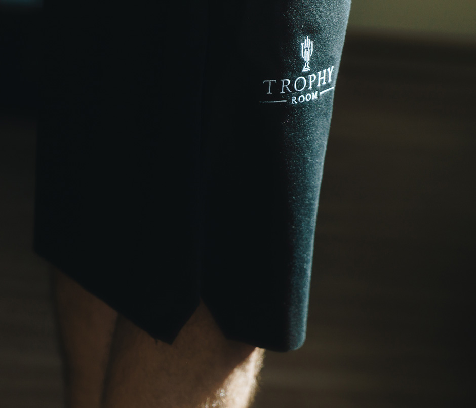 michael jordan's trophy room