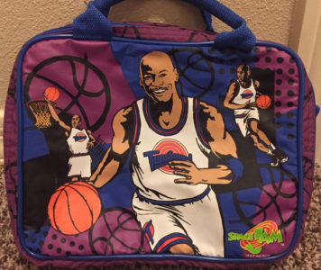 space jam nike lunch box