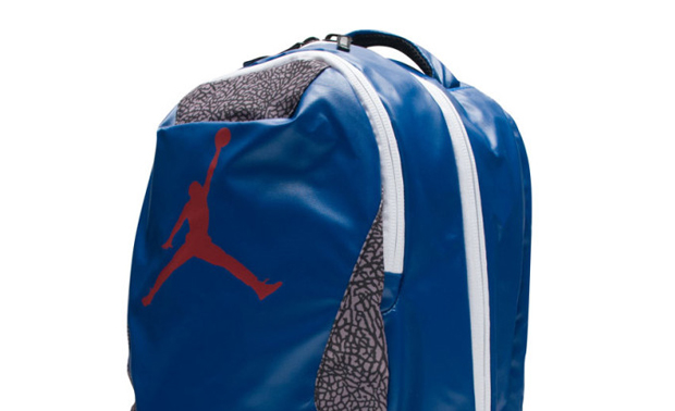 blue jordan backpack
