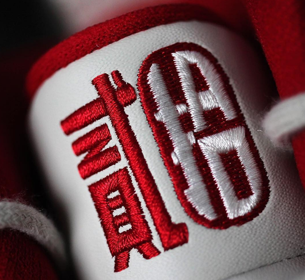 red and white chinese jordans