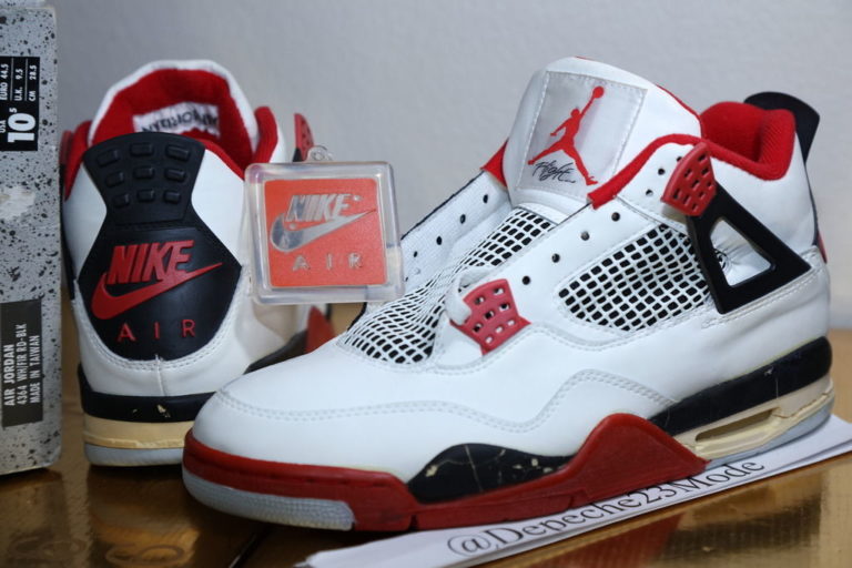 fire red jordans