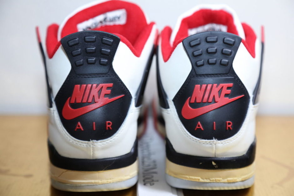 jordan 4 fire red 1989