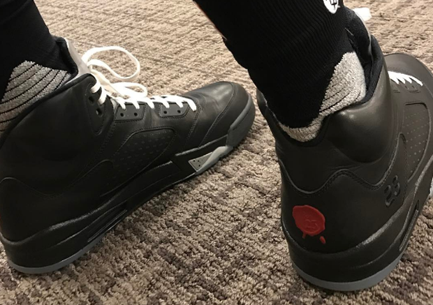 P.J. Tucker Breaks Out Air Jordan 5 