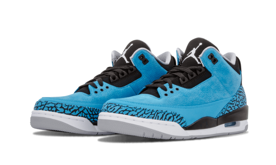 jordan 3s powder blue