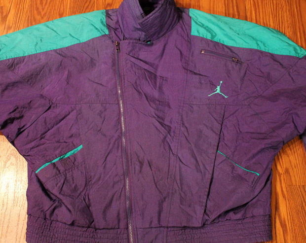 purple jordan jacket