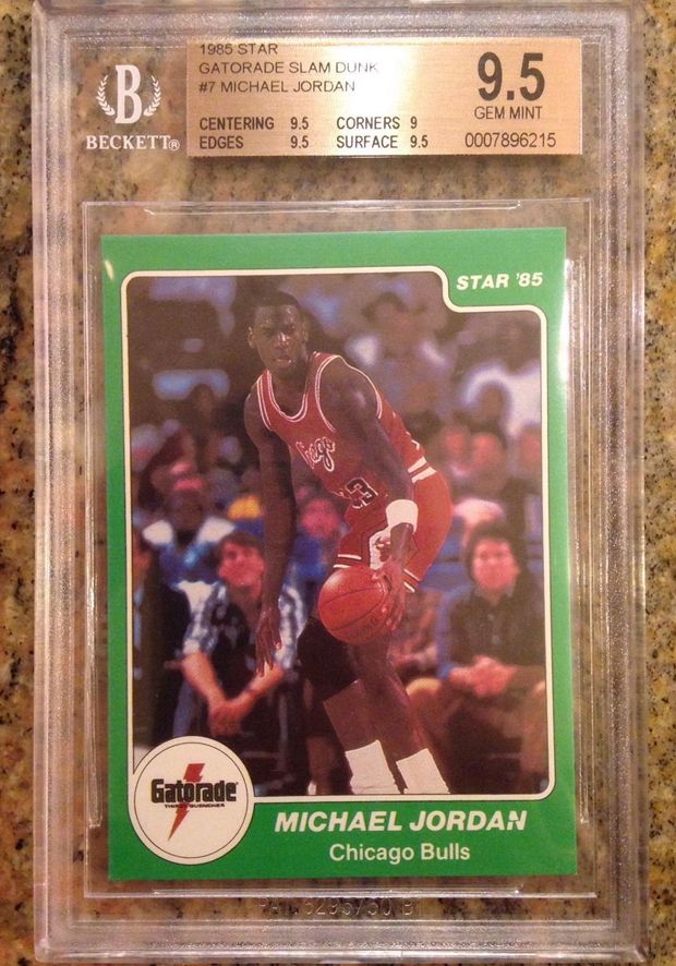 Vintage Gear: 1985 Gatorade Slam Dunk Michael Jordan Card - Air Jordans,  Release Dates  More | JordansDaily.com