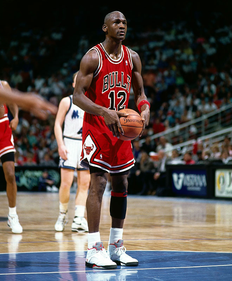 ESPN on X: On this date 28 years ago, Michael Jordan wore No. 12 after his  jersey was stolen  and still dropped 49 points.   / X
