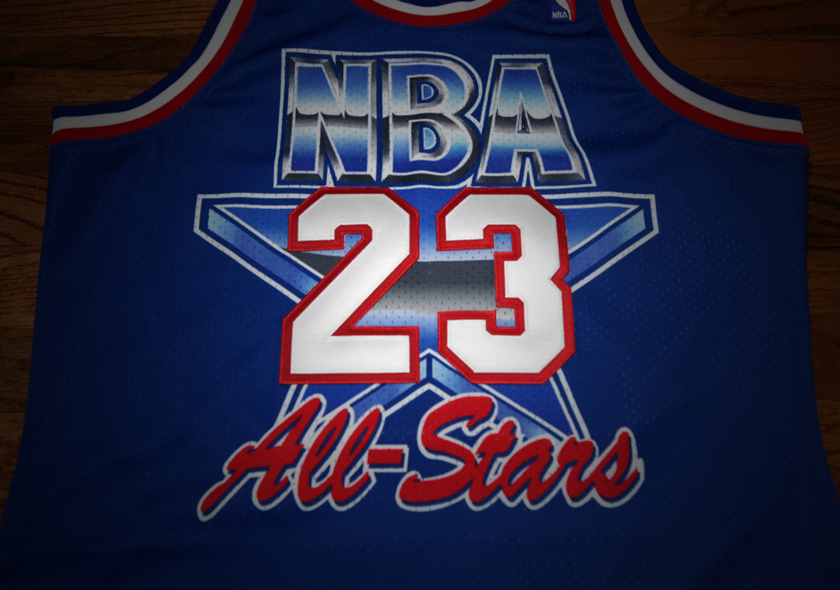 Michael Jordan Autographed 1993 All-Star Game Authentic Mitchell