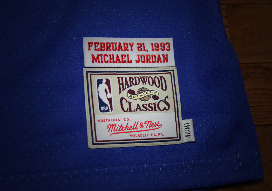 Men's Michael Jordan Mitchell & Ness Blue 1993 NBA All-Star Game