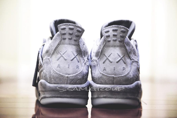 jordan kaws grey