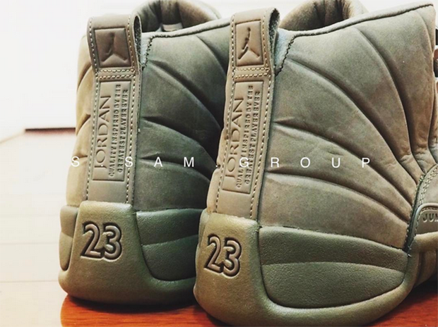 jordan 12 olive green for sale