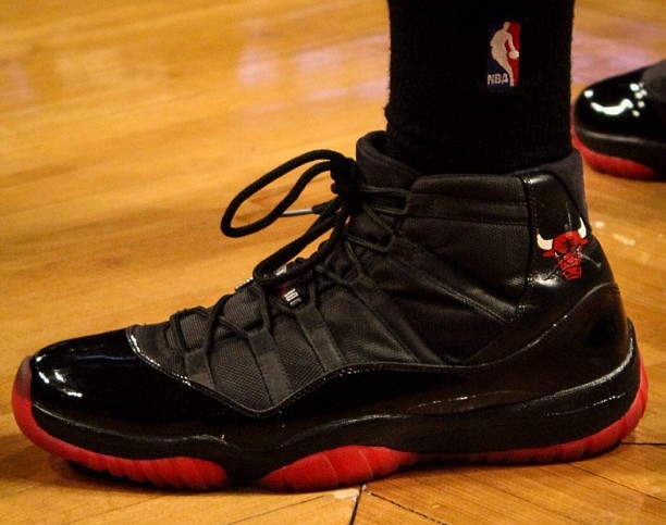 Air Jordan XI: “Chicago Bulls” Customs for Malcolm Thomas - Air Jordans ...