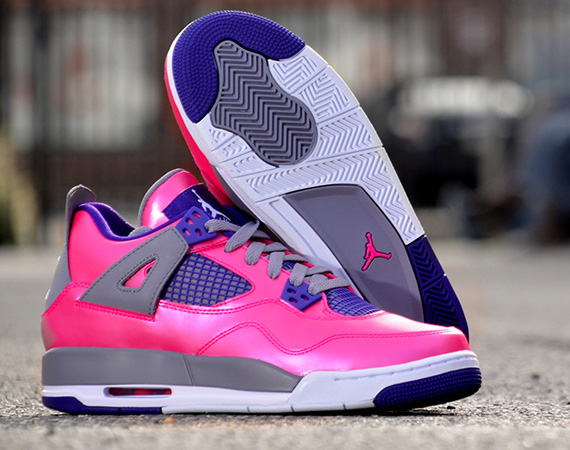 Air Jordan IV GS: “Pink Foil” – Arriving at Retailers - Air Jordans ...