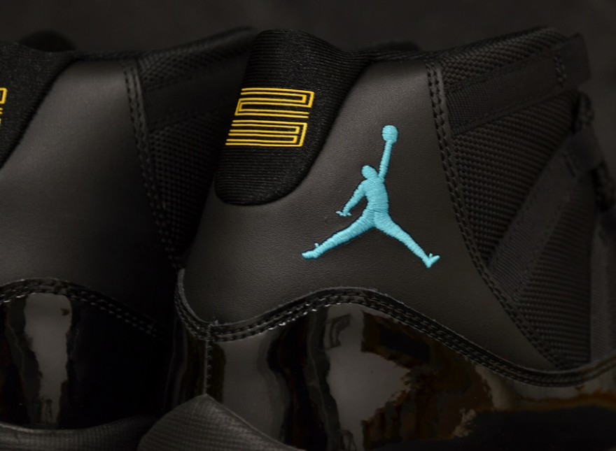 Air Jordan XI Retro: Black - Gamma Blue - Varsity Maize - Air Jordans ...