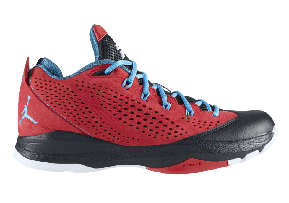 Jordan CP3.VII: Gym Red - Dark Powder Blue - Black - Air Jordans ...