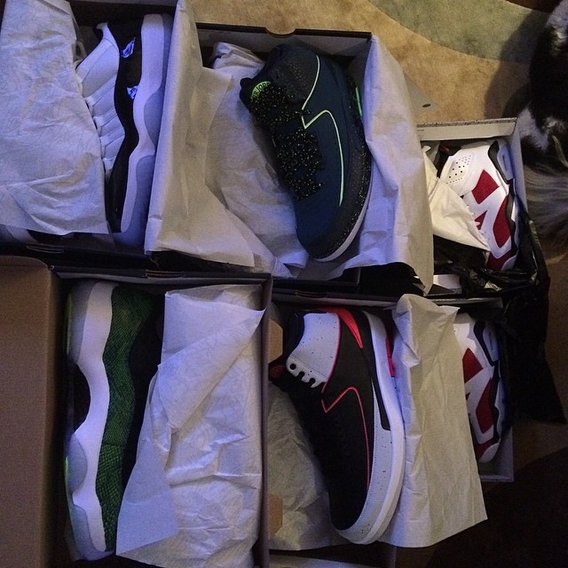 Bun B Showcases His May 2014 Air Jordan Retro Pick Ups - Air Jordans ...