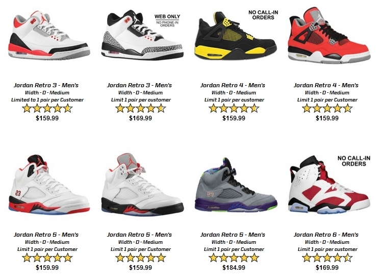 Air Jordan Restock at Eastbay for July 22nd - Air Jordans, Release ...