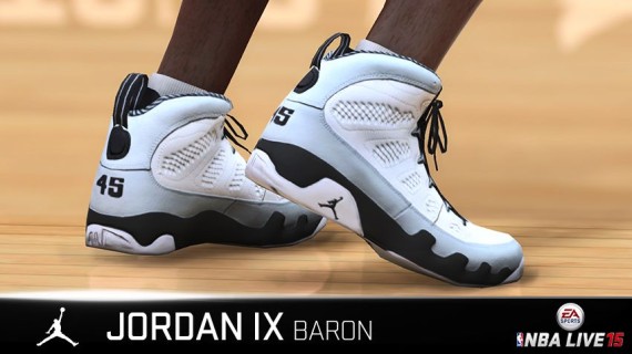 NBA Live 15 Showcases Air Jordan Retro Renderings - Air Jordans ...
