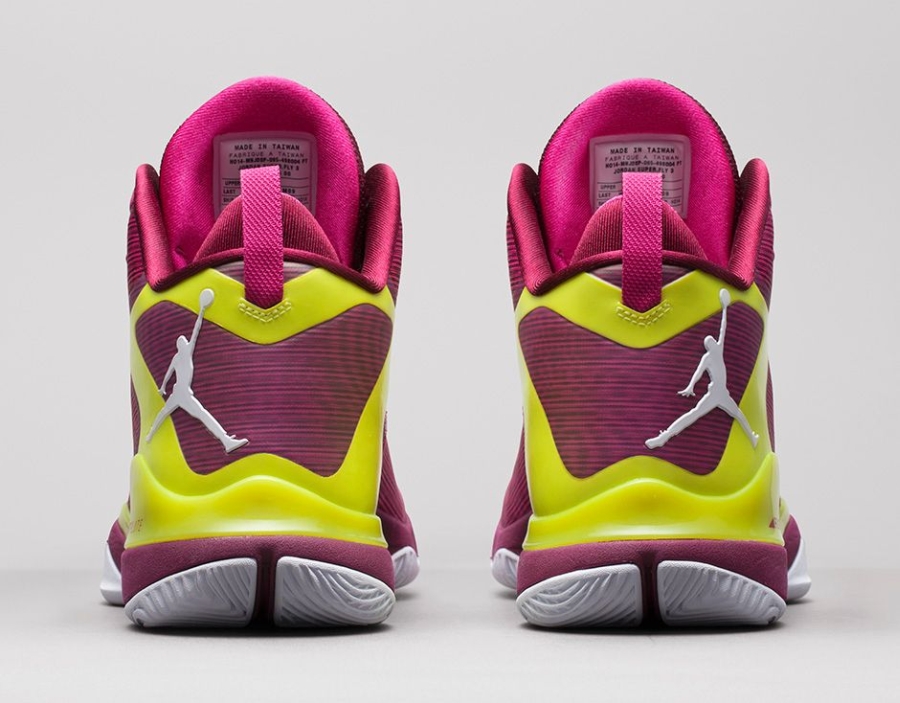Jordan Super.Fly 3 Fusion Pink Volt Deep Air Jordans