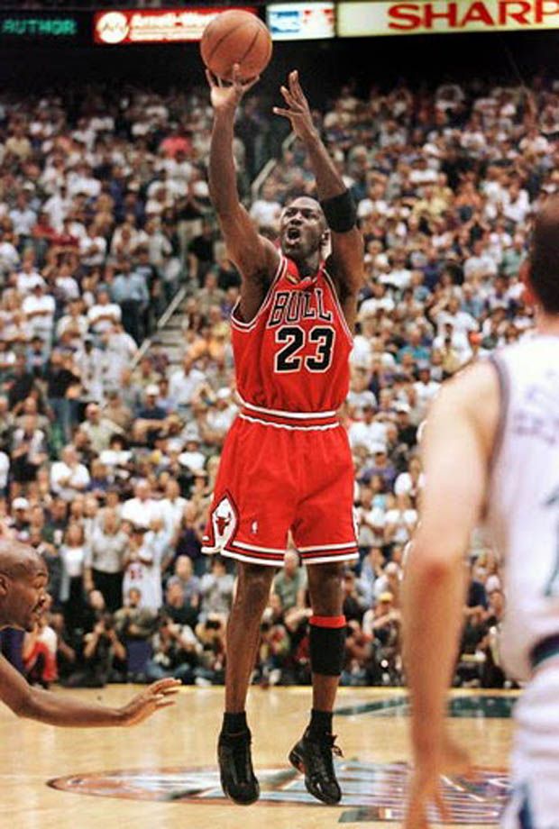 Michael Jordan Hit The 