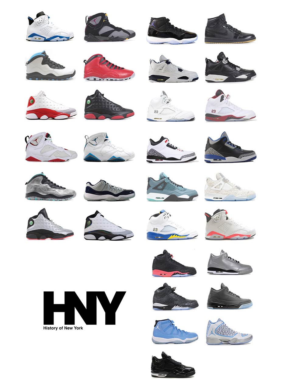 History Of New York Restocking 30 Different Air Jordans - Air Jordans ...
