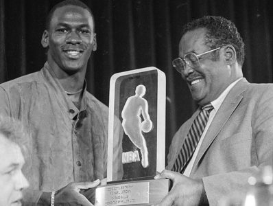 #MJHistory: Michael Jordan Named NBA Rookie of the Year 32 Years Ago ...