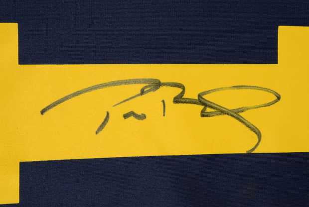 The Tom Brady Signed Michigan Jordan Football Jersey Is Available Now ...